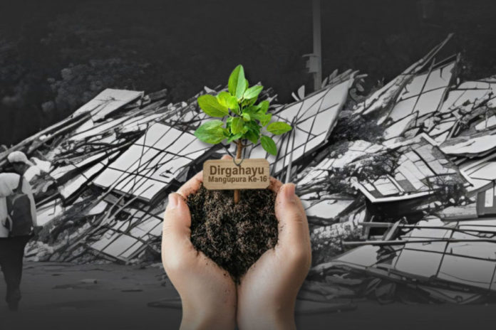 HUT Ke 16 Mangupura, Pemkab Badung Imbau Ucapan Lewat Bibit Tanaman, Bukan Bunga Papan 1