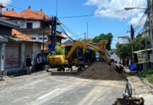 Jalan Gunung Agung Ditutup, Ini Penjelasan PDAM Soal Pemasangan DMA