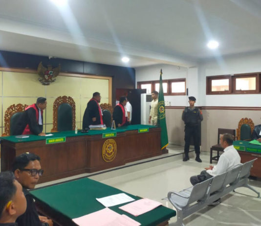 Jalani Sidang Putusan, Mangku Luwes Divonis 20 Tahun Penjara