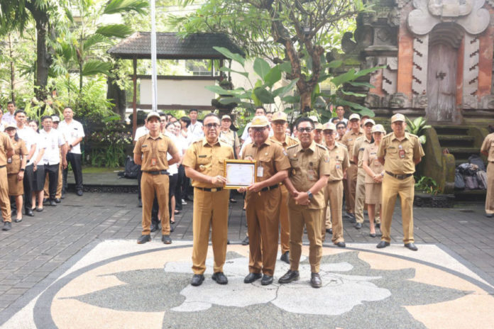 Jelang Purnabakti, Sekda Denpasar Alit Wiradana Mohon Pamit 1