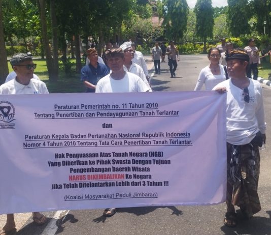 Koalisi Masyarakat Peduli Jimbaran Datangi DPRD Bali