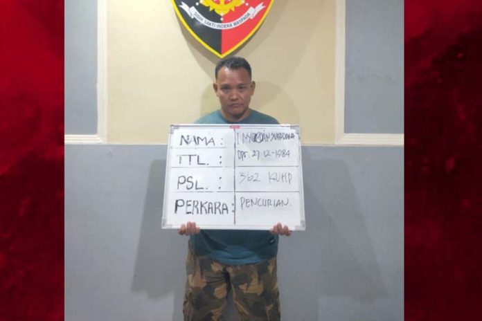 Kunci Nyantol, Motor Dibawa Kabur Garong 1