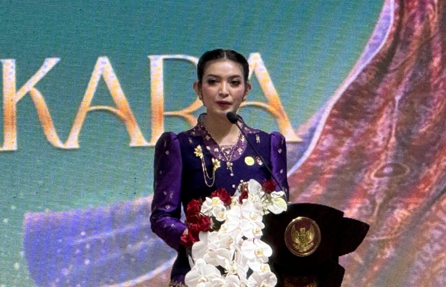 Kunjungi Pameran IKM Bali Bangkit, Selvi Gibran Belanja hingga Rp60 Juta