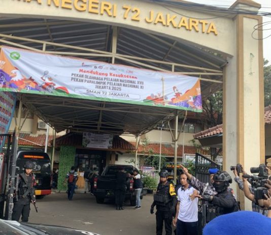 Ledakan di Masjid SMAN 72 Jakarta, Belasan Siswa Diduga Jadi Korban