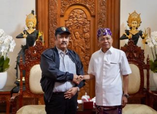 Menteri Bappenas Dukung Progam Pembangunan Bali Berkelanjutan Gubernur Koster
