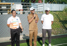 Meriahkan HUT Ke-16 Mangupura, Pemkab Badung Gelar Turnamen Mini Soccer Antar OPD