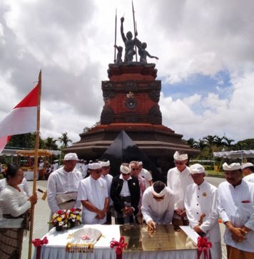 Monumen Perjuangan Puputan Badung Dipelaspas, Ini Alasan Pilih Momen Sugihan Bali