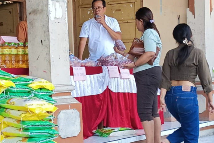 Operasi Pasar Di Jembrana, Beras Dijual Dibawah HET 1