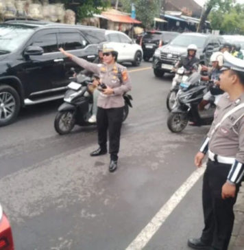 Pasar Tumpah, Anggota Satlantas Dikerahkan Cegah Kemacetan