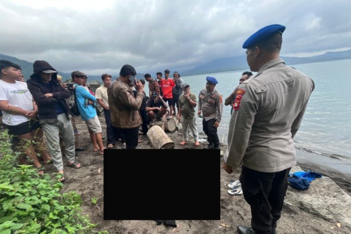 Pelajar SMP Tewas Tenggelam Di Danau Batur 1