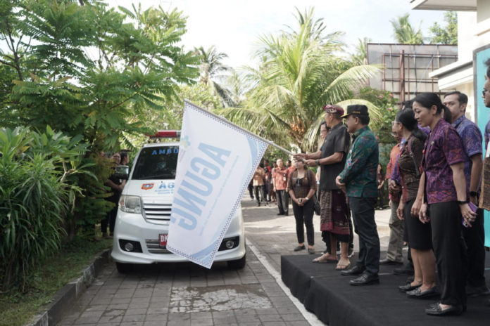 Pelayanan Bidang Kesehatan Untuk Masyarakat Karangasem, Bupati Gus Par Launching Program AGUNG 1