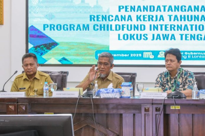 Pemprov Jateng Jalin Kerja Sama Dengan ChildFund Garap Berbagai Program Anak 1