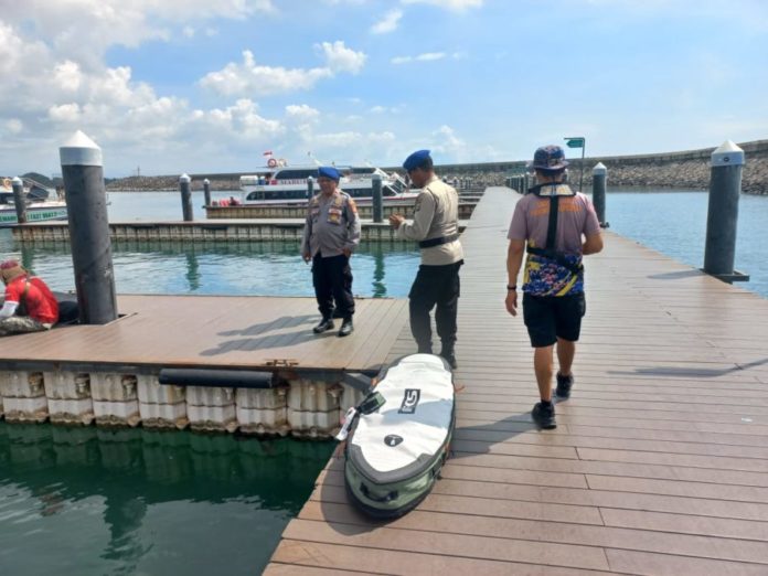 Penumpang Pelabuhan Sanur Meningkat, Polisi Lakukan Pengawasan 1