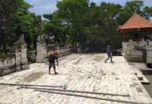 Piodalan di Pura Sakenan, 40 Personel Polisi Siap Jaga Keamanan