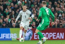 Portugal Tumbang Lawan Irlandia, Kartu Merah Cristiano Ronaldo Jadi Sorotan