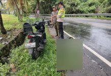 Pria Asal Nganjuk Ditemukan Meninggal di Pinggir Jalan Raya Antap