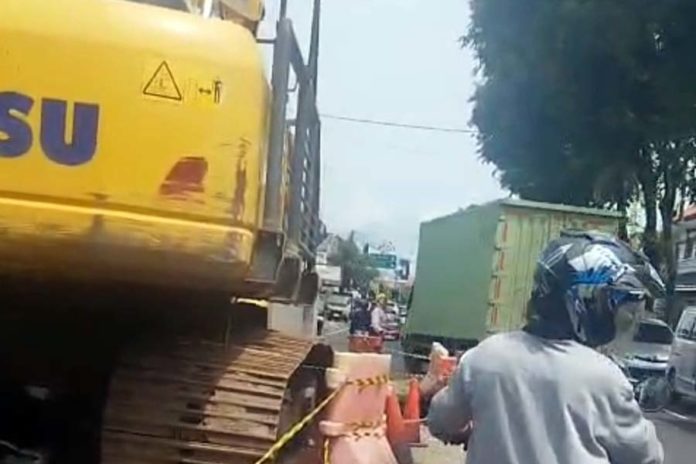 Proyek Gorong Gorong Di Kapal, Diberlakukan Buka Tutup Untuk Cegah Kemacetan 1
