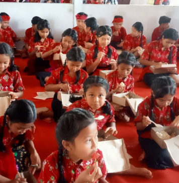 Ribuan Anak di Tabanan Dikenalkan Menu Ikan Bergizi