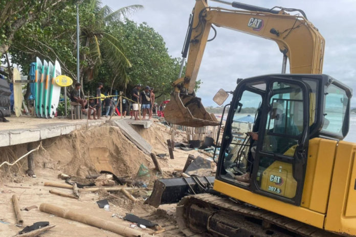 Rusak Dihantam Rob, Pedestrian Pantai Kuta Dirapikan 1