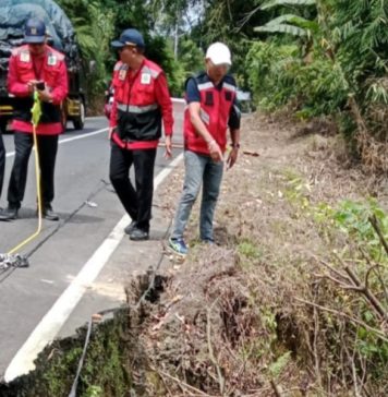 Sejumlah Ruas Jalan di Tabanan Rusak Usai Hujan Deras