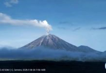 Status Aktivitas Gunung Semeru Dinaikkan