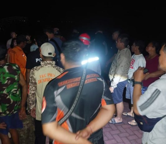 Tukad Bilukpoh Penyaringan Meluap Seret Sejumlah Warga Sedang Mandi, Satu Tewas dan Satu Masih Hilang