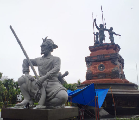 Penataan Patung Pahlawan Lapangan Puputan Badung Diresmikan pada Sugihan Bali