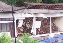 Atap Kantor BUMDES Terunyan Ambruk