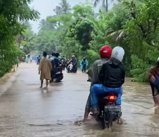 Bencana Hidrometeorologi Landa Karangasem, Dua Desa Terdampak Banjir