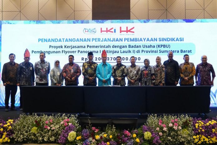 BRI Dukung Pembiayaan Sindikasi Rp2,2 Triliun Untuk Proyek Flyover Sitinjau Lauik Sumbar 1