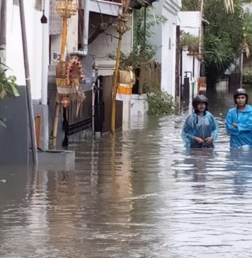 Denpasar Dikepung Banjir, Sejumlah Titik Terendam