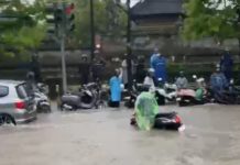 Hujan Deras Guyur Gianyar, Batuan dan Sejumlah Wilayah Kebanjiran