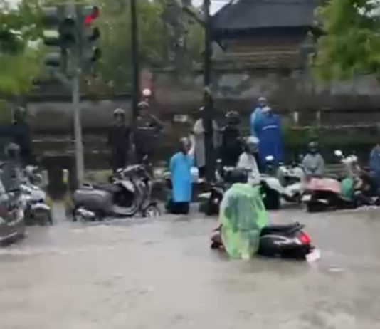 Hujan Deras Guyur Gianyar, Batuan dan Sejumlah Wilayah Kebanjiran