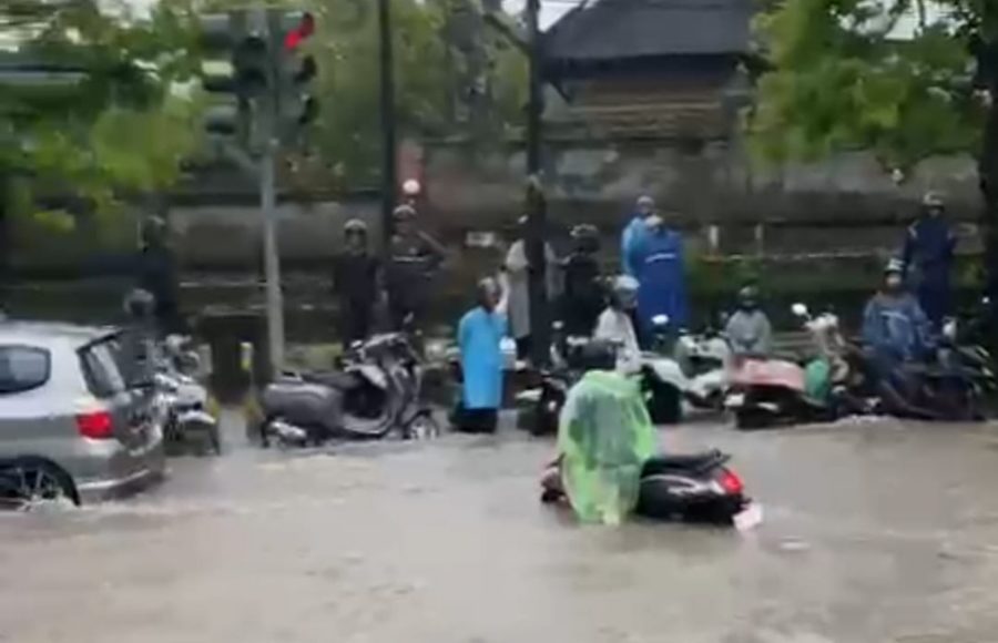 Hujan Deras Guyur Gianyar, Batuan dan Sejumlah Wilayah Kebanjiran