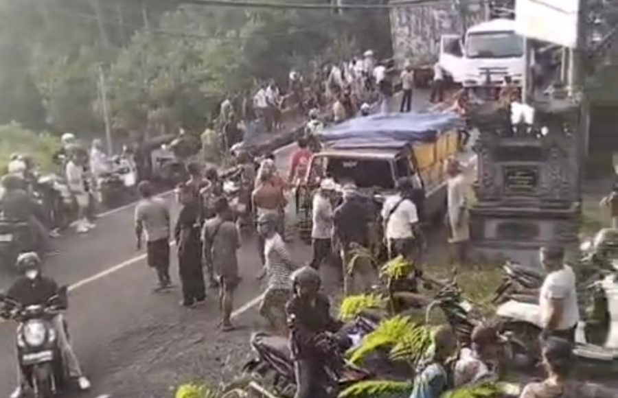 Imbas Lakalantas Beruntun dan Truk Mogok di Selemadeg, Kemacetan Belum Terurai di Jalur Denpasar–Gilimanuk