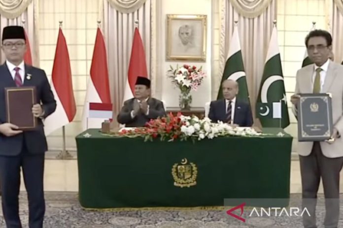 Indonesia Pakistan Tandatangani 7 MoU Kerja Sama 1