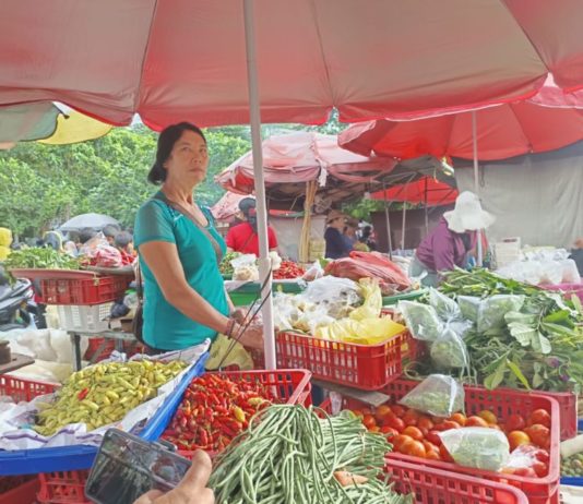 Jelang Nataru, Harga Bahan Pokok di Pasar Tradisional Tabanan Masih Stabil