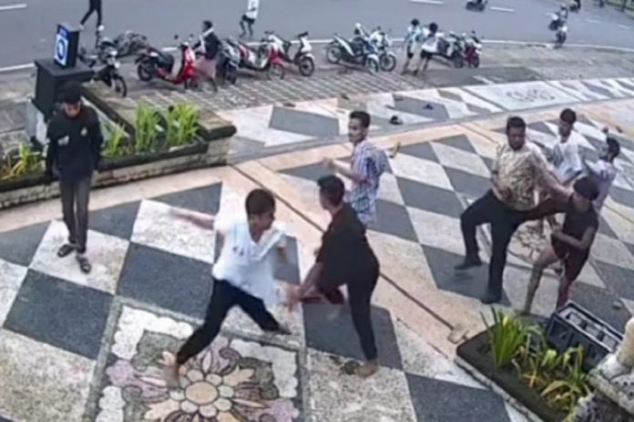 Kericuhan Di Jalan Dewi Sri Kuta, Pelakunya Diduga Duktang 1