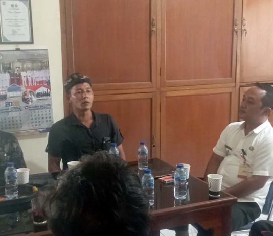 Kisruh Kompensasi Pasar Adat Pergung, Dua Pihak Berselisih Dimediasi Camat Mendoyo