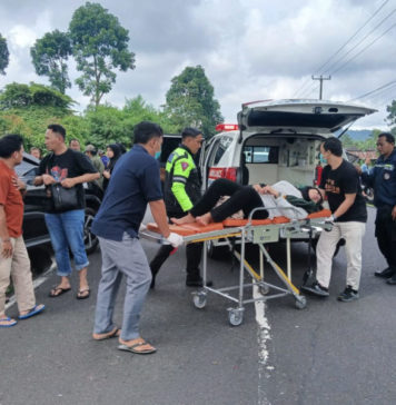 Lakalantas di Jalur Amlapura-Singaraja, Dua Orang Luka Parah