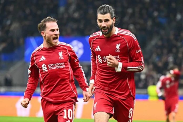 Liga Champions: Penalti Szoboszlai Antar Liverpool Bungkam Inter Milan 1