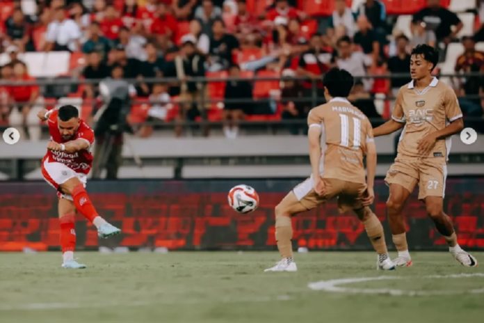 Main Di Stadion Dipta, Bali United Ditahan Dewa United 1