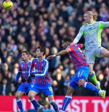 Manchester City Hajar Crystal Palace, Bayangi Arsenal di Puncak Klasemen Liga Inggris