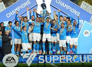 Napoli Juara Piala Super Italia Usai Tumbangkan Bologna