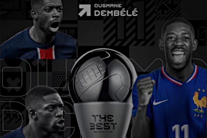 Ousmane Dembélé Sabet Pemain Terbaik FIFA 2025 1