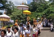 Pedudusan Agung di Pura Goa Lawah, Kunjungan Wisata Ditutup Sementara