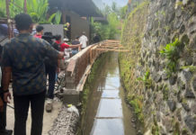 Pembangunan Penutupan Saluran Irigasi Ditertibkan