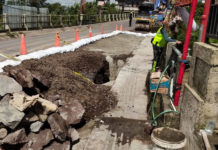 Pemkab Gerak Cepat Perbaiki Jalan Jebol di Penelokan