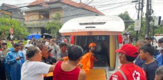 Perempuan WNA Terseret Banjir di Tibubeneng, Ditemukan Meninggal di Jembatan