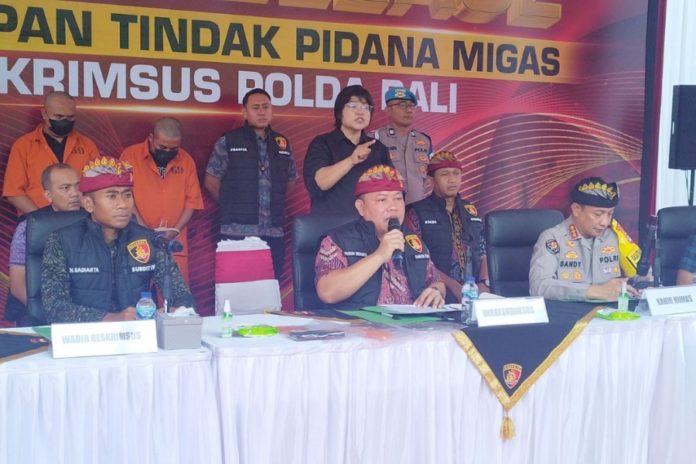 Polda Bali Bongkar Penyalahgunaan BBM Subsidi, Dua Pelaku Ditahan 1